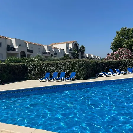 Apartmán L'ecume Des Vagues- Spacieux 3 Familial Confort Au Calme, Climatise Et Piscine, Adapte Au Teletravail Saint-Cyprien (Pyrenees-Orientales)